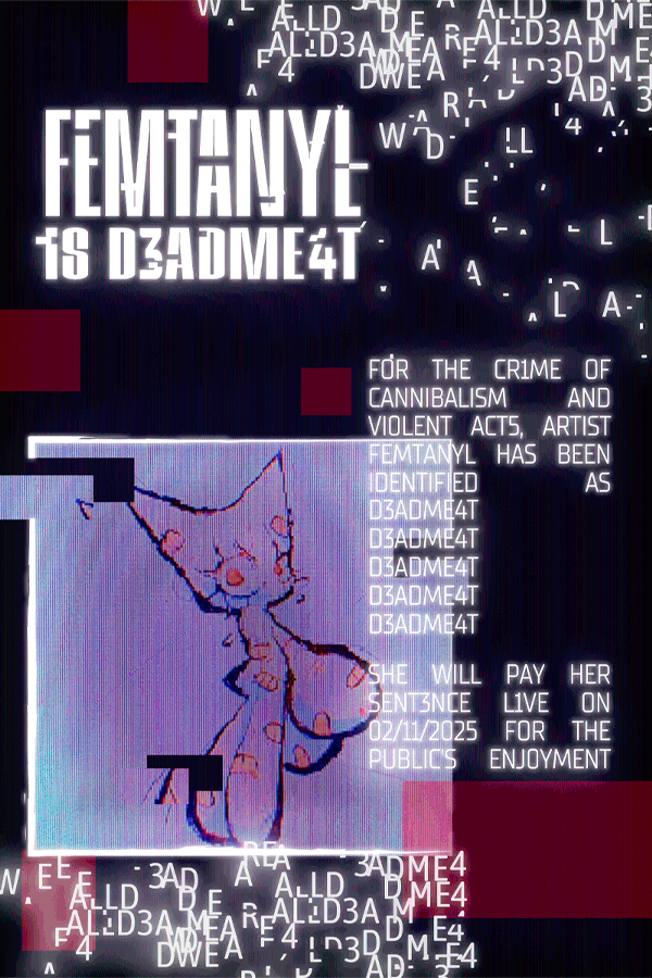 Gif of the D3ADME4T social media campaign. The posts have user generated facetious copy and images reading "___ is D3ADME4T"